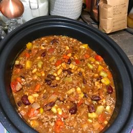 Gail’s slow cooker chilli 🧑‍🍳
